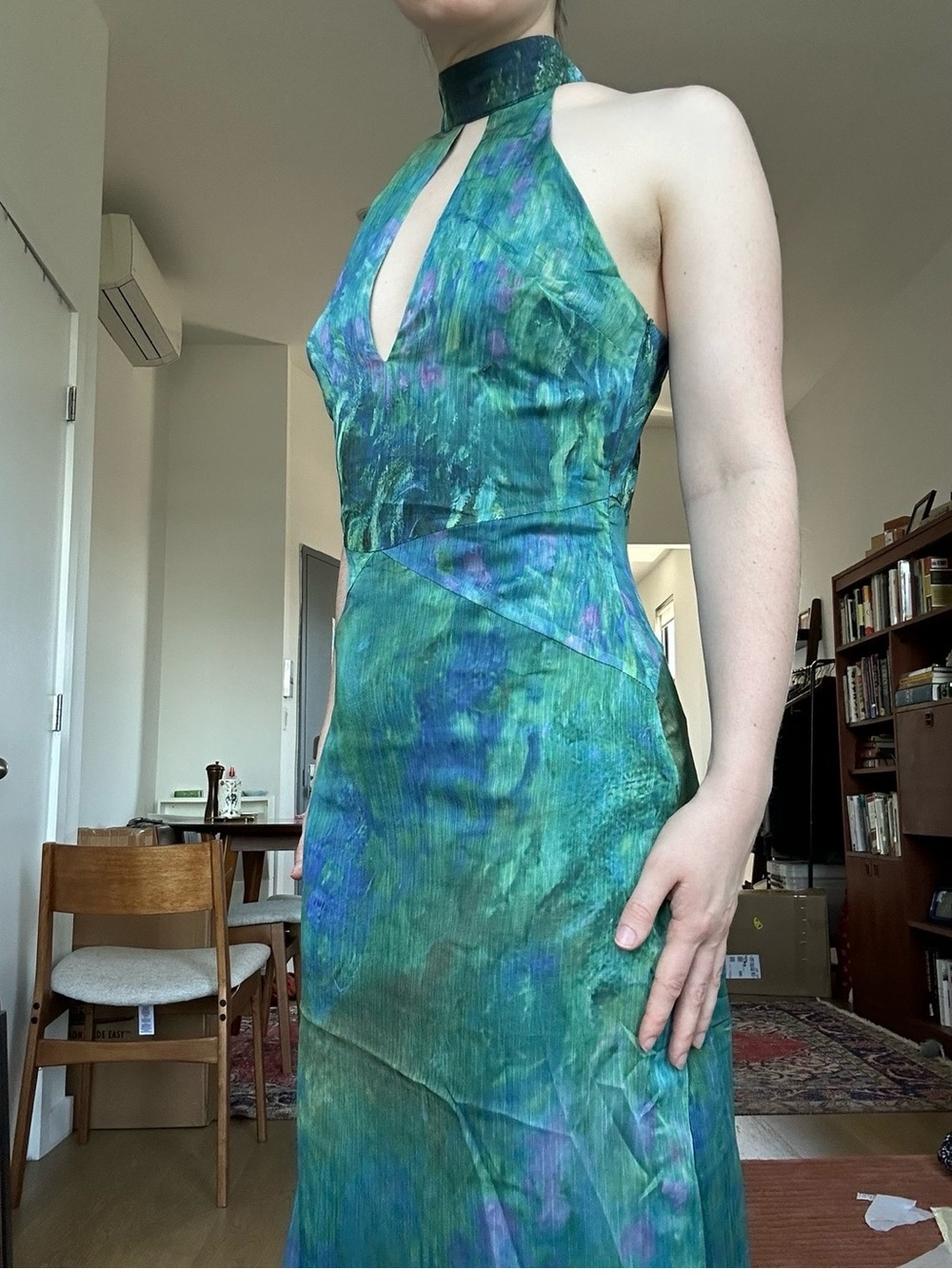 Yellow The Label Monet Dress Irises - Picture 7 of 8